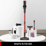 30Kpa 350W Handheld Cordless Vacuum Cleaner 8 IN 1 Powerful Suction Stick Vacuum 1.5L Dust Cup for Pet Hair/Carpet/Hard Floor