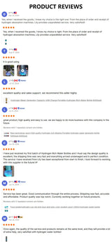 Hydrogen Water Generator Bottle SPE PEM Technology Electrolysis Maker Ionizer H2 Inhalation Device with Nasal Inhalation Tube