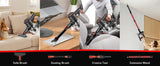 30Kpa 350W Handheld Cordless Vacuum Cleaner 8 IN 1 Powerful Suction Stick Vacuum 1.5L Dust Cup for Pet Hair/Carpet/Hard Floor