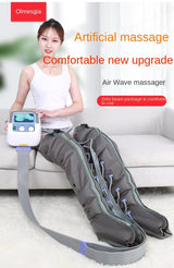 Leg massager air wave pressure physiotherapy pneumatic foot massage machine air pressure kneading home foot massager