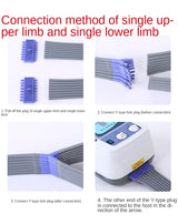 Leg massager air wave pressure physiotherapy pneumatic foot massage machine air pressure kneading home foot massager