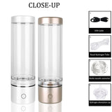 IHOOOH 5000PPB Nano Rich Hydrogen Water Generator Bottle Alkaline Anti Aging Ionizer H2 water cup Hydrogen oxygen separation
