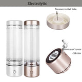 IHOOOH 5000PPB Nano Rich Hydrogen Water Generator Bottle Alkaline Anti Aging Ionizer H2 water cup Hydrogen oxygen separation