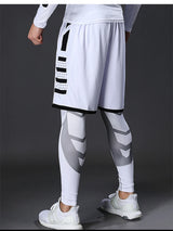 Men's Compression Pants Cycling Running Basketball Soccer Elasticity Sweatpants Fitness Tights Legging Trousers Rash Guard Gym