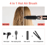 High Quality 4 in 1 Multi-Functional Beauty Equipment Hot Air Brush β One Step Rotating Curling Blow Dryer