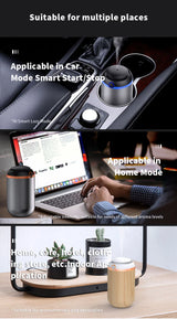 Car Air Freshener AI Smart Aroma Diffuser Essential Oil Room Fragrance USB Charging Smell Distributor Aromatherapy Machine