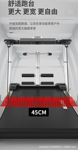 Mechanical Non-motor Indoor Steel Adjustable Silent Treadmill Home Fitness Foldable & Multifunction Treadmill