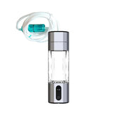 Hydrogen Water Generator Bottle SPE PEM Technology Electrolysis Maker Ionizer H2 Inhalation Device with Nasal Inhalation Tube