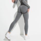 Women's 4-Piece Seamless Fitness Leggings Set - Fit for Gym, Butt Firming, Butt Lifting, High Waisted Fitness Leggings