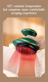 Electric Massage Meridian Brush Universal Body Dredging Cupping Scraping Instrument  Abdominal And Back Massager For Home