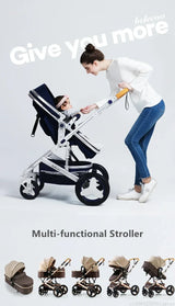 Baby Stroller 3 in 1 Pram Carriages For Newborn Buggy Travel System Multi-function Cart carrinho de bebe 3 em 1 strollers