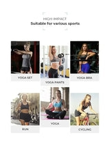 DLOGO Summer Women Sports Bra with Logo Sexy Exposed Suspender Chest Cushion Suspender Gym Sports Yoga Suspender, Bra