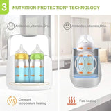 Automatic Intelligent Thermostat Milk Bottle Heater Baby Bottle Warmer Bottle Sterilizer Disinfection LED 2 IN 1 Milk Sterilizer