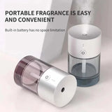 Car Air Freshener USB Rechargeable Essential Oil Diffuser Room Fragrance Diffuser Cool Mist Humidifier Auto Mini Scent Machine