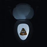 Motion Sensor LED Backlight Toilet Projection Lamp Creative Toilet Mini Night Lamp Toilet Bowl Seat Sensor Lighting Lamp
