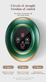 Electric Massage Meridian Brush Universal Body Dredging Cupping Scraping Instrument  Abdominal And Back Massager For Home