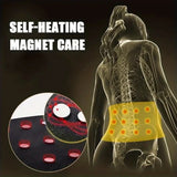 1pc Adjustable Self-heating Magnetic Therapy Back And Waist Support Belt