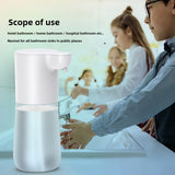 350/600ML Touchless Automatic Soap Foam Dispenser USB Rechargeable Liquid Foam HandWasher Machine Infrared Sensor Soap Dispenser