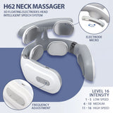 TENS Pulse Back Neck Massage Wireless Smart Sholder Cervical Massager Heating Relief  Pain Muscle Punch Beating Health