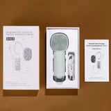 6 in 1 Sonic Facial Cleansing Brush with Thermal Function, Waterproof Skin Cooling Massager, Silicone Facial Cleansing Device