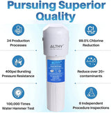 ALTHY Under Sink Drinking Water Filter Purifier -NSF/ANSI Certified Direct Connect Under Counter Drink Water Filtration System