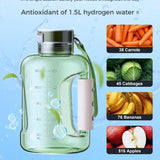1.5L Portable Hydrogen Water Bottle β Rechargeable Sports Ionizer & Antioxidant Generator