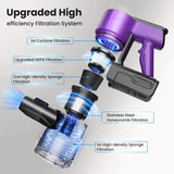 Poweart V870 Cordless Vacuum Cleaner 30KPa 8-in-1 Stick Vacuum up to 45min Runtime for Hardwood Floor Pet Hair Home Car Cleaning