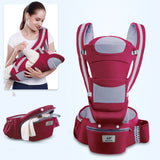 Ergonomic Baby Carrier with Hip Seat | 6-in-1, Breathable