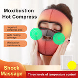 Electrically Heated Head Facial Paralysis Hot Pack Massage Mask Face Aftermath Recovery Instrument Face Spasm Crooked Mouth