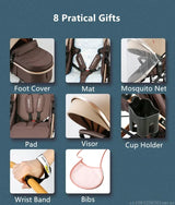 Baby Stroller 3 in 1 Pram Carriages For Newborn Buggy Travel System Multi-function Cart carrinho de bebe 3 em 1 strollers