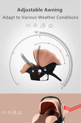 Baby Stroller 3 in 1 Pram Carriages For Newborn Buggy Travel System Multi-function Cart carrinho de bebe 3 em 1 strollers