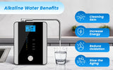 CAWOLO Alkaline Water Ionizer Machine PH Water Device Alkaline Water Dispenser 11 Plates Platinum Coating Alkaline Water Ioniser