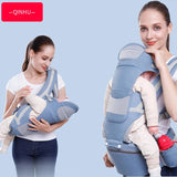 Ergonomic Baby Carrier with Hip Seat | 6-in-1, Breathable