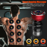 8 Cups Electric Cupping Massager Gua Sha Vacuum Suction Cups Ems Anti Cellulite Magnet Therapy Scraping Fat Burner Body Massager