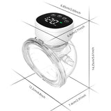 Wearable Breast Pump, Hands-Free, Low-Noise, Multiple Modes & Levels