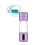 Hydrogen Water Generator Bottle SPE PEM Technology Electrolysis Maker Ionizer H2 Inhalation Device with Nasal Inhalation Tube