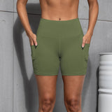 Women Camouflage Print High Waisted Sports Pocket Suitable For Running, Fitness, Yoga, Outdoor Adventure, Squat-Proof Leggings