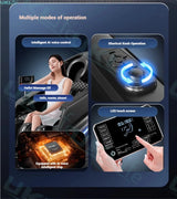 2025 6D Jade Rollers Massage Chair – AI Voice Control, SL-Track, Zero Gravity, Full Body Airbag + Heat