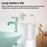 350/600ML Touchless Automatic Soap Foam Dispenser USB Rechargeable Liquid Foam HandWasher Machine Infrared Sensor Soap Dispenser