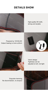 Electrically Heated Head Facial Paralysis Hot Pack Massage Mask Face Aftermath Recovery Instrument Face Spasm Crooked Mouth