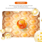 4IN1 Cavitation  Body Slimming 40K Machine Beauty Massager Skin Tighten Face Lifting Vacuum Suction(Overseas Warehouse Shipment)