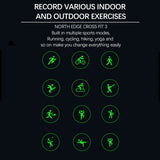 NORTH EDGE 2025 New GPS Watches Men Sport Smart Watch HD AMOLED Display 50M ATM Altimeter Barometer Compass Smartwatch for Men