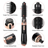 High Quality 4 in 1 Multi-Functional Beauty Equipment Hot Air Brush β One Step Rotating Curling Blow Dryer