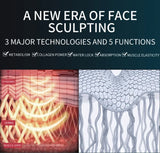 2024 Smart Facial Massager Lifting and Firming V-shaped Face-lifting Device All-round Body Shaping Anti-aging Beauty Instrument