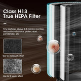 Air Purifier Intelligent Regulation HEPA Negative Ion Purification Multifunctional Air Fresh Formaldehyde Dust Pet Hair Removal