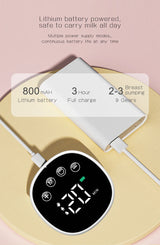 Wearable Breast Pump, Hands-Free, Low-Noise, Multiple Modes & Levels
