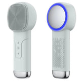 6 in 1 Sonic Facial Cleansing Brush with Thermal Function, Waterproof Skin Cooling Massager, Silicone Facial Cleansing Device