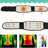 1pc Adjustable Self-heating Magnetic Therapy Back And Waist Support Belt