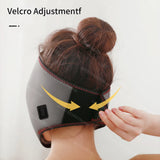 Electrically Heated Head Facial Paralysis Hot Pack Massage Mask Face Aftermath Recovery Instrument Face Spasm Crooked Mouth