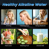 CAWOLO Alkaline Water Ionizer Machine PH Water Device Alkaline Water Dispenser 11 Plates Platinum Coating Alkaline Water Ioniser